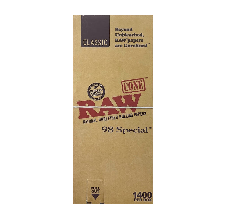 RAW CONE BULK 98SP 1400CT