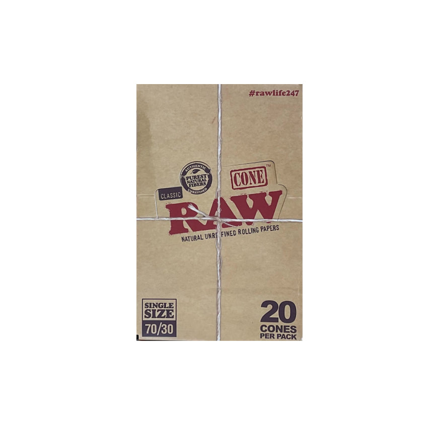 RAW CONE 70MM/24MM 20PK/12CT