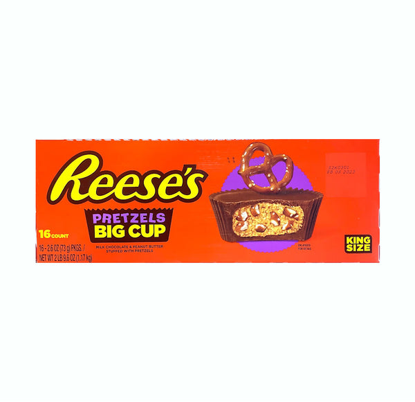 REESES BIG CUP W/PRTZ1.3oz16CT