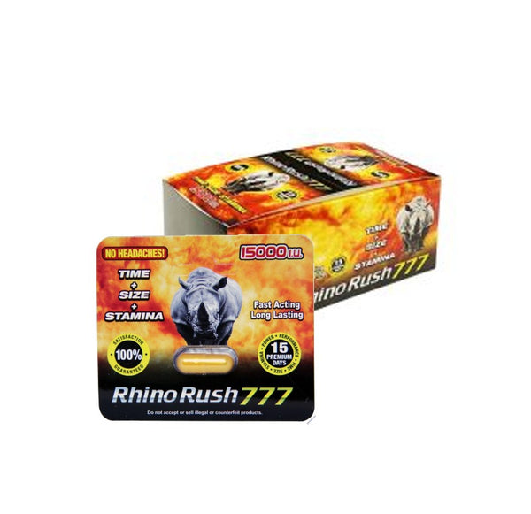 RHINO RUSH 777 30CT BOX