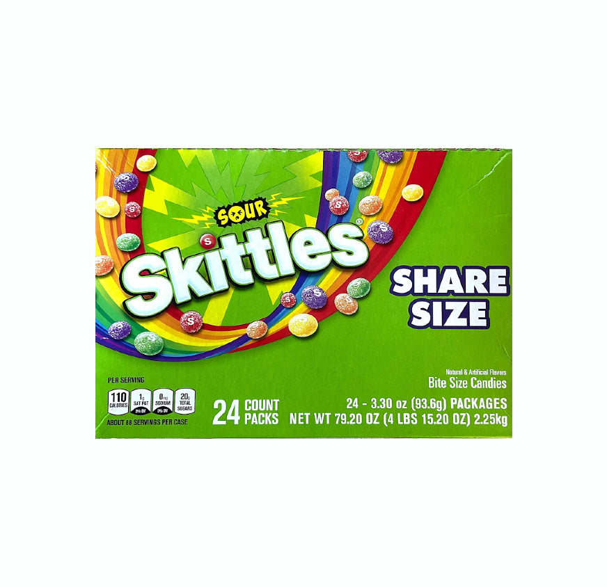 SKITTLES SOUR KING 3.30oz24CT