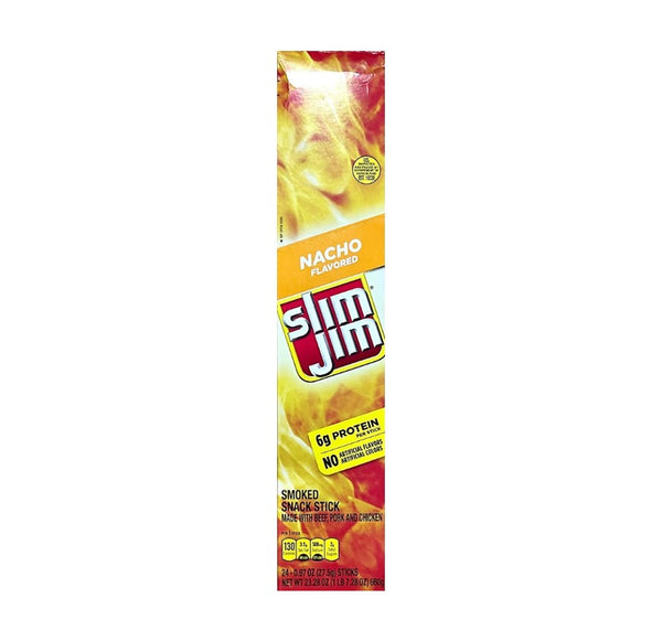 SLIM JIM LARGE-NACHO 24ct -0.9