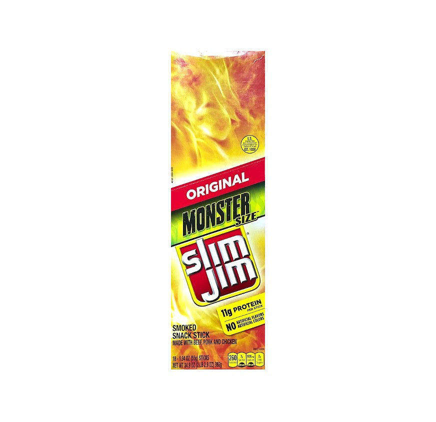 SLIM JIM 1.9oz18CT ORIGINAL