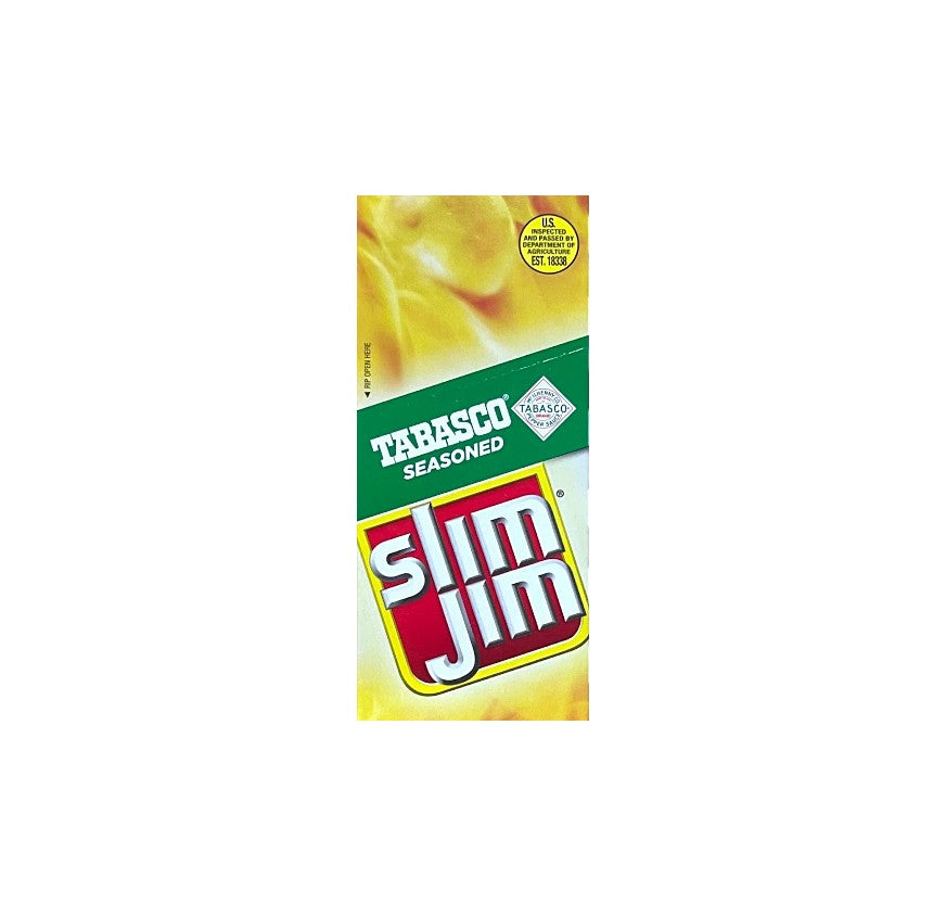 SLIM JIM 1.9oz18CT TABASCO