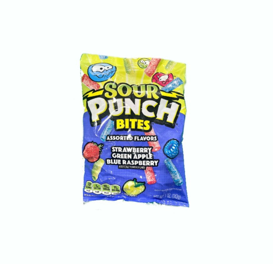 SOUR PUNCH BAG BITES ASST FLAV