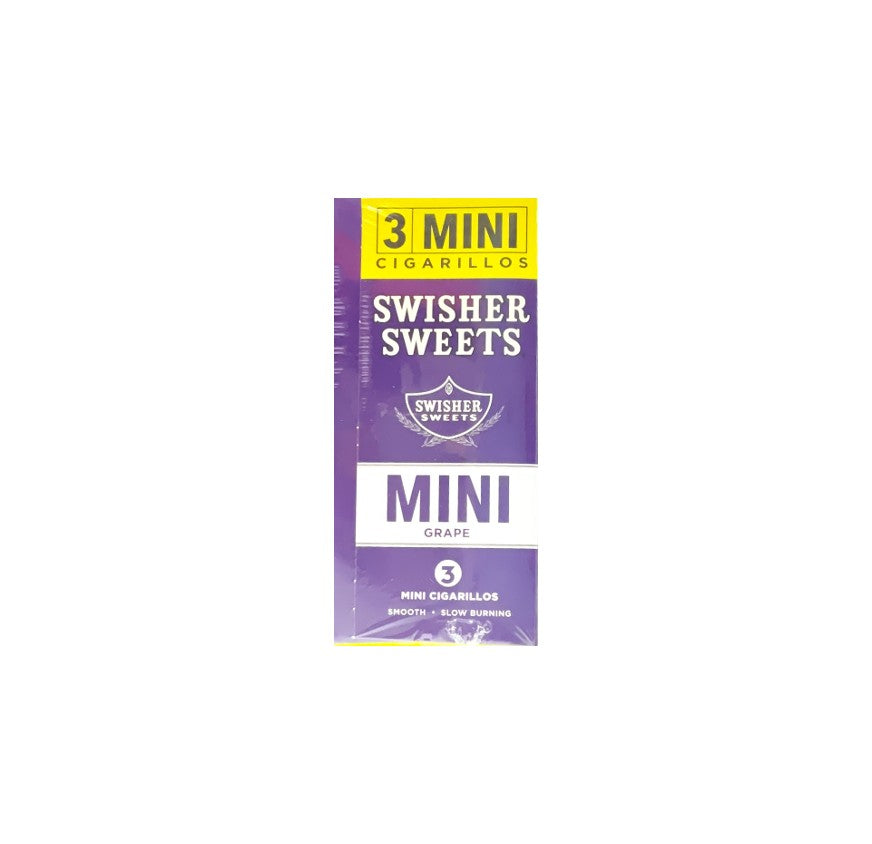 SWISHER MINI 3/15PK GRAPE