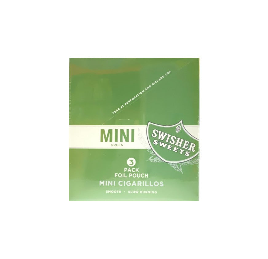SWISHER MINI 3/15PKGREEN SWEET