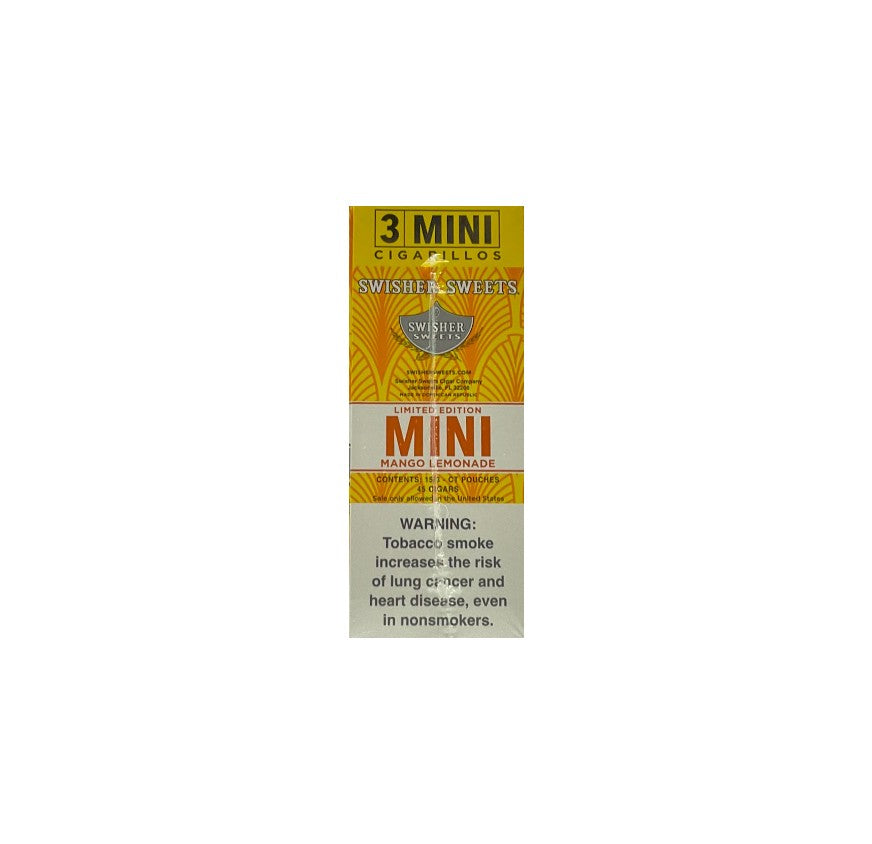 SWISHER MINI 3/15PK MANGO LMND