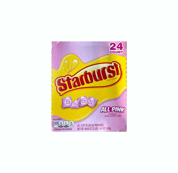 STARBURST ALLPINK 2.07oz24CT