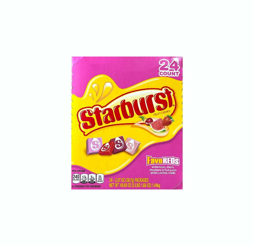 STARBURST FAVE REDS 24CT