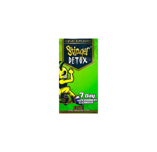 STINGER DETOX 8OZ 5X 7DAY LIME