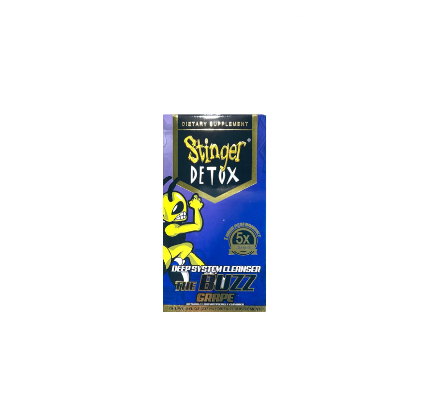 STINGER DETOX 8OZBUZZ 5X GRAPE