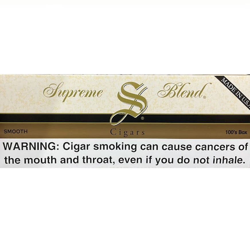 SUPREME CIGAR SMOOTH 100BX