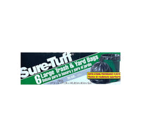 SURE-TUFF 33G TRASH BAG-6CT