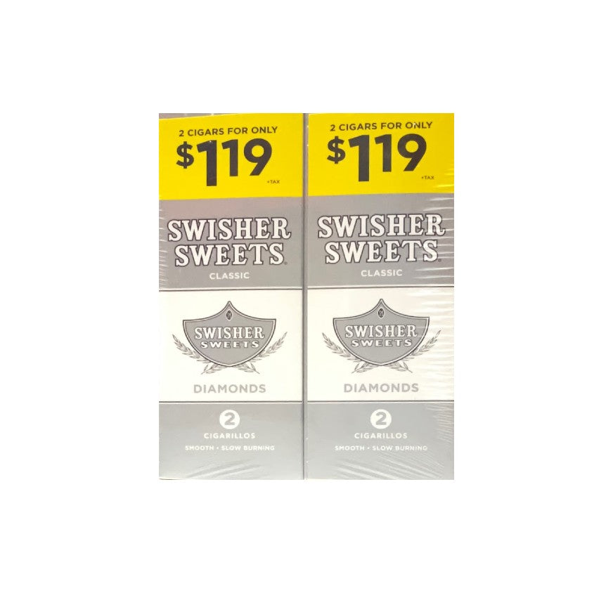 SWISHER $1.19/30CT DIAMONDS