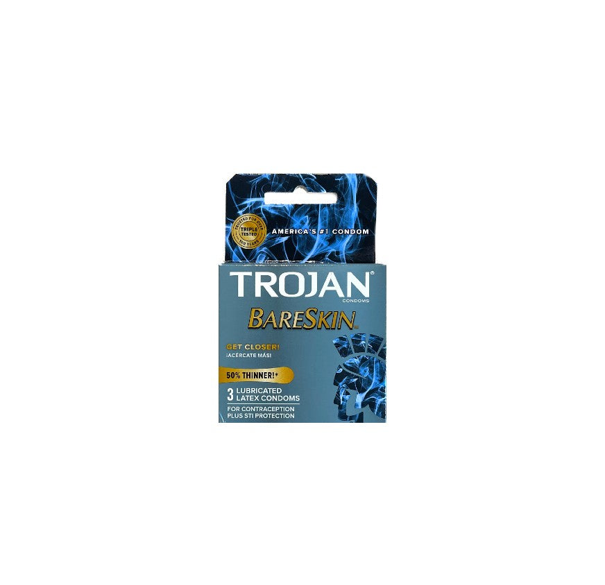 TROJAN BARESKIN 6CT GREY BLUE