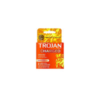 TROJAN CHARGED (ORANGE) 6CT