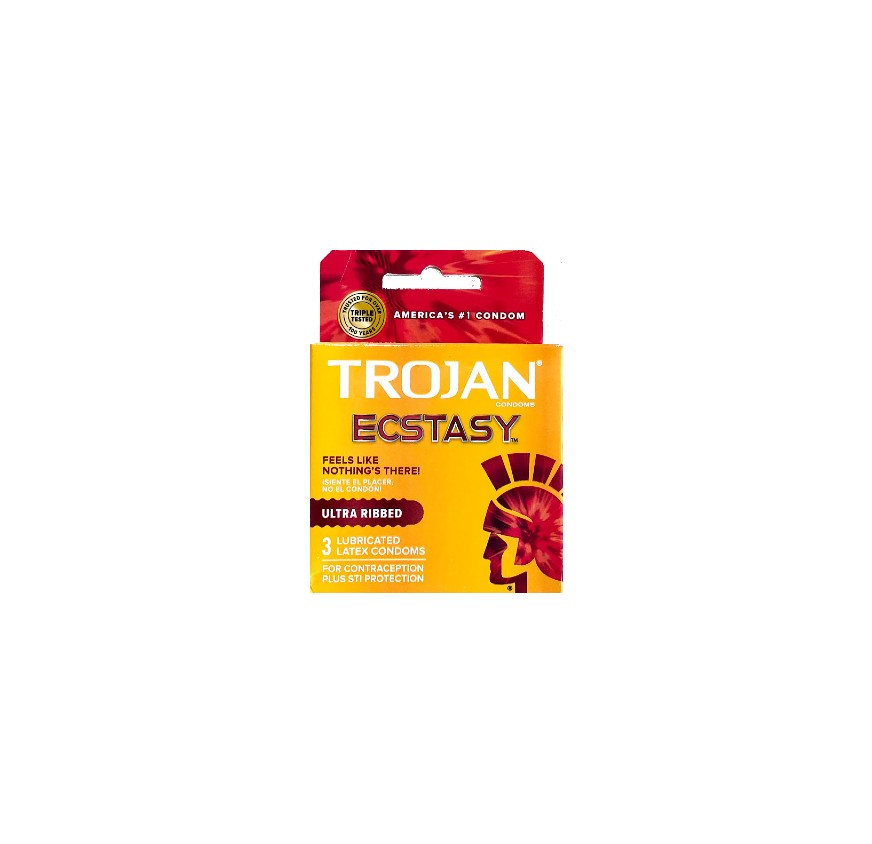 TROJAN ECSTASY (YELLOW RED )6C