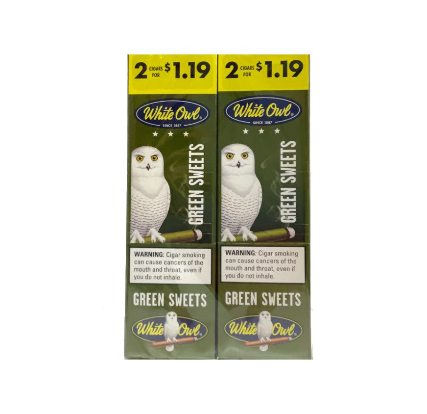 WHITE OWL 2/1.19 GREEN SWEET