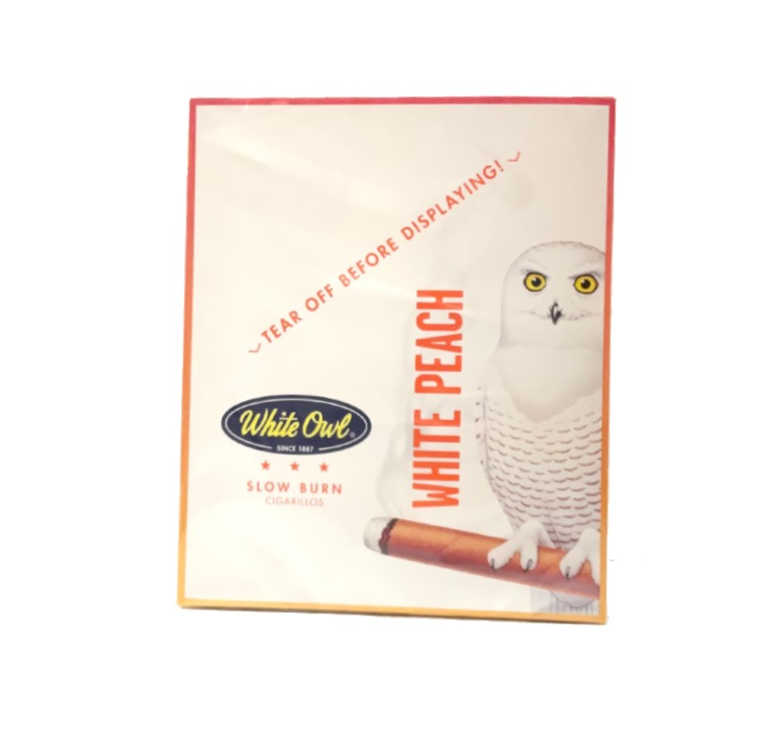 WHITE OWL 2/1.19 WHITE PEACH