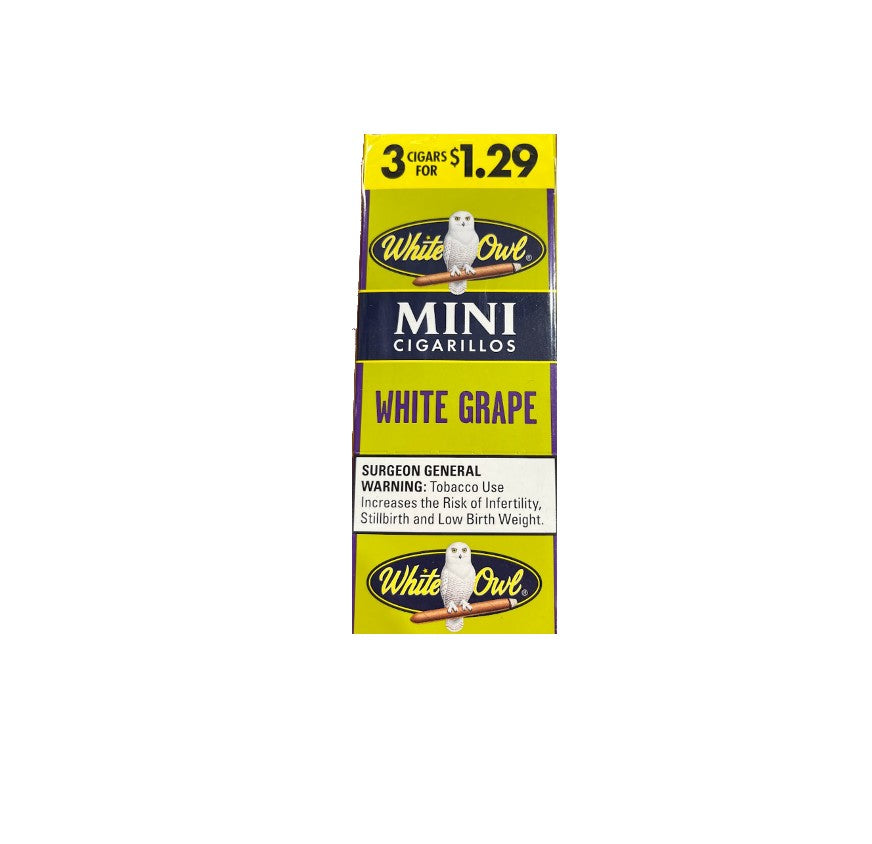 WHITE OWL MINI 3/1.29 W GRAPE