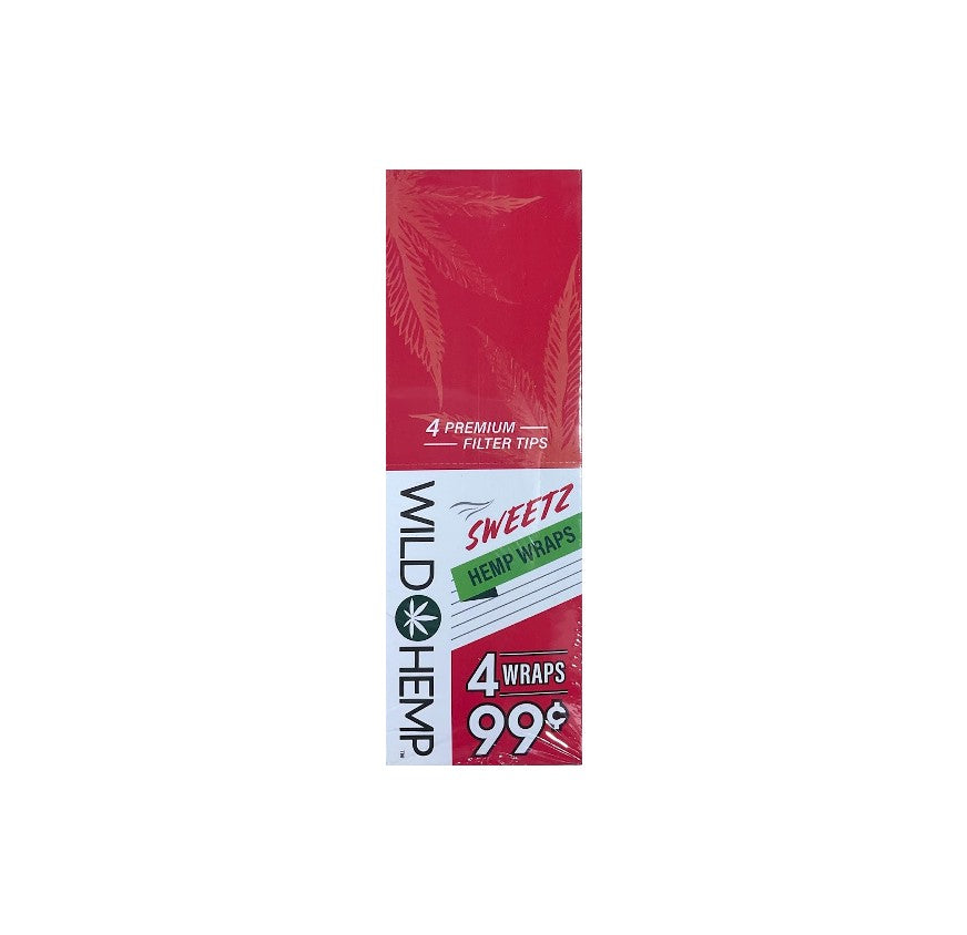 WILD HEMPWRAP 4/20PK SWEETZ