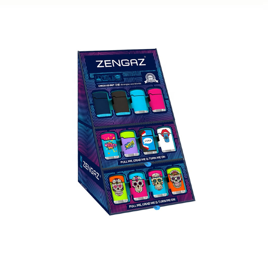 ZENGAZ LIGHTER 48CT DISPLAY