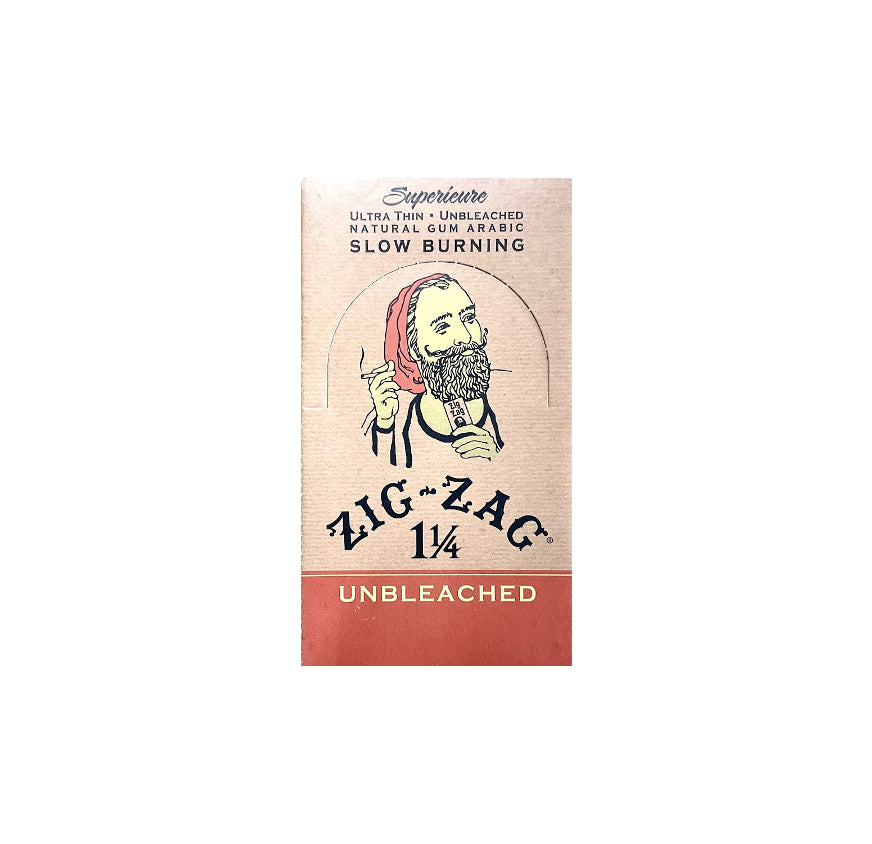 ZIG ZAG UNBLEACHED 1 1/4 24CT