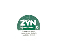 ZYN WINTERGREEN 3MG