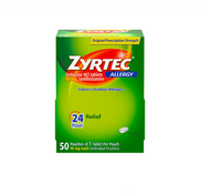 zyrtec dispenser allergy 20 ct