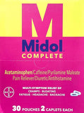 MIDOL SINGLE -2/30CT